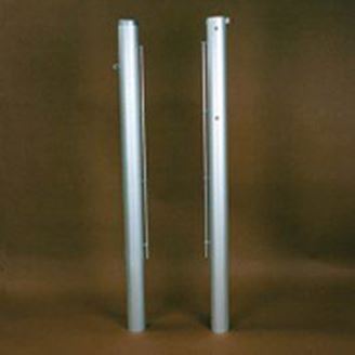 Afbeelding van Ronde vaste aluminium palen