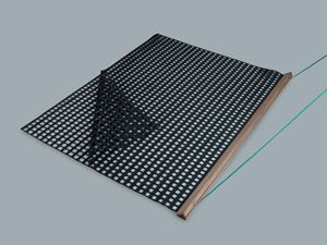 Afbeelding van Sleepnet voor tennisbanen - hout