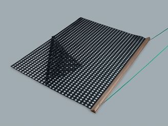 Afbeelding van Sleepnet voor tennisbanen - hout