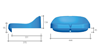Picture of Tribune Seat Compact for Self Assembyl - diffrent colors