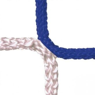 Afbeelding van  Doelnetten voor seniorendoelen clubkleuren BLAUW & WIT