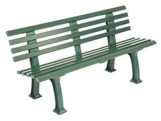 Afbeelding van Banc 1,50m avec dossier VERT