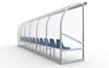 Afbeelding van Cabine 6m sièges bacquets pvc