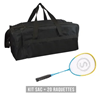 Afbeelding van School 58 racketkit (1 tas + 20 rackets)