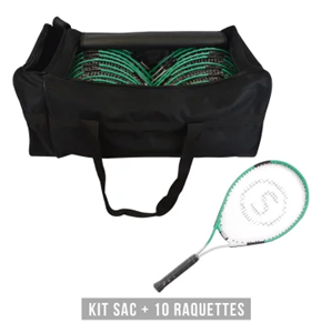 Afbeelding van JR T800 25' racketkit (1 zak + 10 rackets)