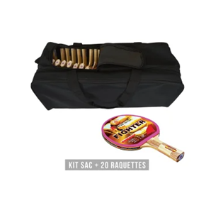 Afbeelding van Fighter racketkit (1 tas + 20 rackets)