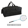 Kit raquettes Discovery 66 (1 sac + 20 raquettes)