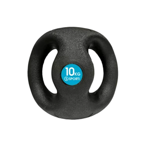 Médecine ball avec double poignées - 10kg