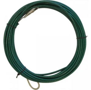 Câble acier gainé vert 5mm