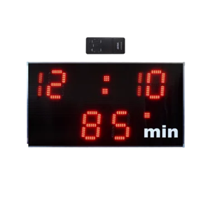 Panneau d'affichage DERBY 19 minutes avec télécommande
