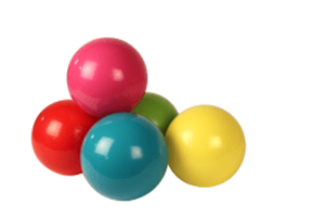 Lot de 5 ballons manipulation