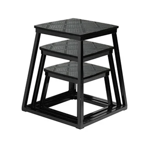 Set de 3 plateformes de pliométrie (30/45/60cm)