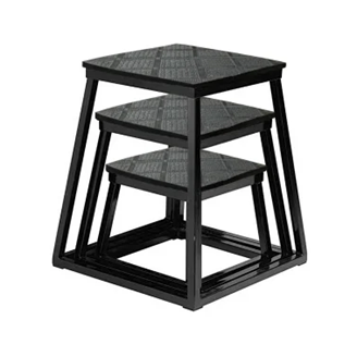Set de 3 plateformes de pliométrie (30/45/60cm)