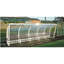 Abri de touche en aluminium blanc hauteur 1.60m