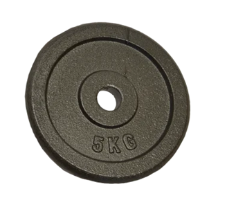 Poids disque en fonte 5 kgs