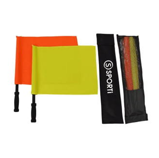 Drapeau de touche uni (la paire)