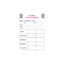 Carnet de 15 cartes seules d'arbitrage Football