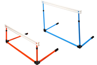 Haie d'initiation réglable (60 - 105 cm) Bleu
