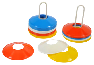 Multimarqueurs extra souples sans encoche (lot de 40- 4 couleurs)