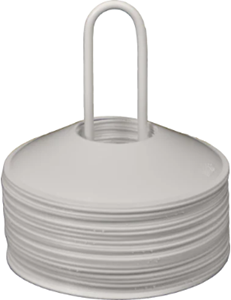 Multimarqueurs extra souples sans encoche Blanc (lot de 40)