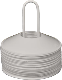 Multimarqueurs extra souples sans encoche Blanc (lot de 40)