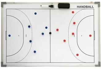 Grand tableau recto-verso Handball / Futsal 60x90cm