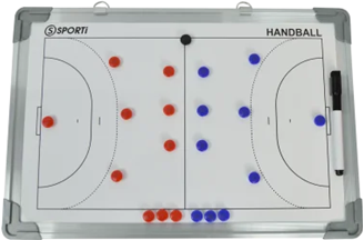 Petit tableau recto-verso Handball / Futsal 30x45cm