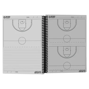 Carnet coach à spirales Basket-ball A5