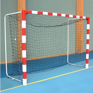 Buts de handball mobiles compétition acier (la paire)