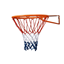 Filet basket tressé PP 4mm bleu, blanc, rouge (la paire)