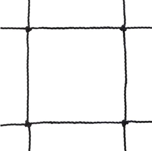 Filet volley scolaire 9x0.80M PE câblé 2mm simple maille 100(l'unité)