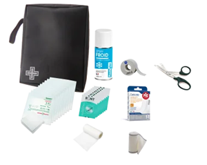 Trousse de soins garnie 1er secours