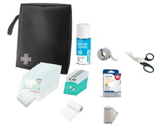 Trousse de soins garnie 1er secours