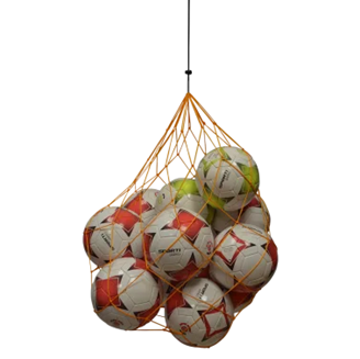 Filet porte-ballons (10/12 ballons) jaune