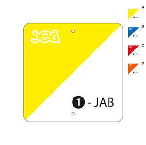 Balise orientation plastique en lot de 10