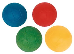Balle rebondissante diam : 6.5cm