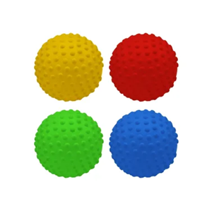 Lot de 4 balles sensorielles 10cm