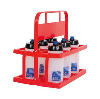 Porte-bouteilles PVC petit modèle + 6 bouteilles 600ml PRESTOGLAS