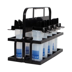 Porte-bouteilles PVC grand modèle + 8 bouteilles HYG 800ml PRESTOGLAS