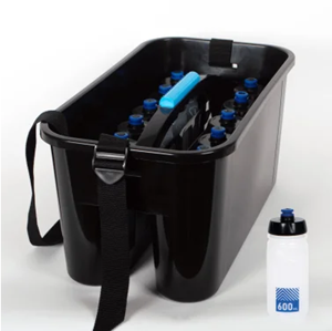 Porte-bouteilles PRO grand modèle + 12 bouteilles 600ml PRESTOGLAS