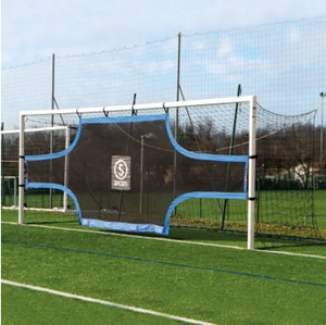 Cible avec base auto-lestée pour but de football à 8