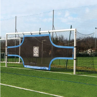 Cible avec base auto-lestée pour but de football à 8