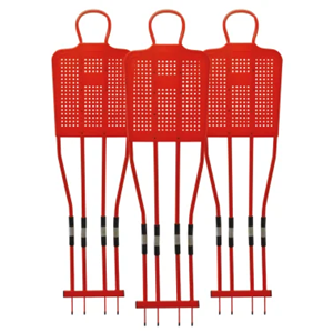 Kit 3 Mannequins 180cm - Rouge réf.063475