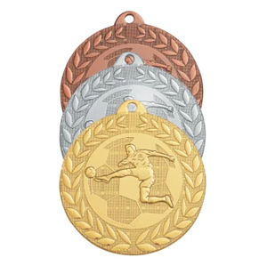 Médaille frappée 50mm Football
