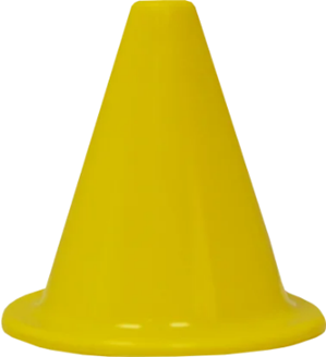 Cône souple en caoutchouc - 20cm