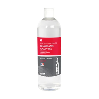 Huile de massage camphrée - 500mL