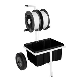 Chariot support de cordeau de traçage