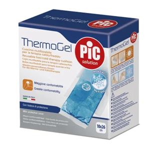 Lot de 6 compresses réutilisables Chaud/Froid 10 x 26 cm