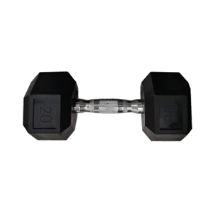 Haltère hexagonale - 20kg (l'unité)