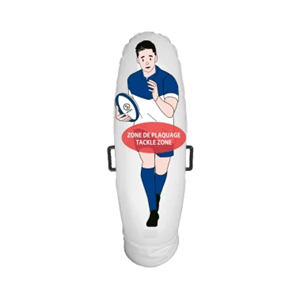 Mannequin gonflable rugby